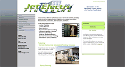 Desktop Screenshot of jetelectrofinishing.com